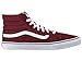 Vans Sk8 Hi Slim Skate Shoe, Windsor Wine (9.5 US Men's/11 US Women's)