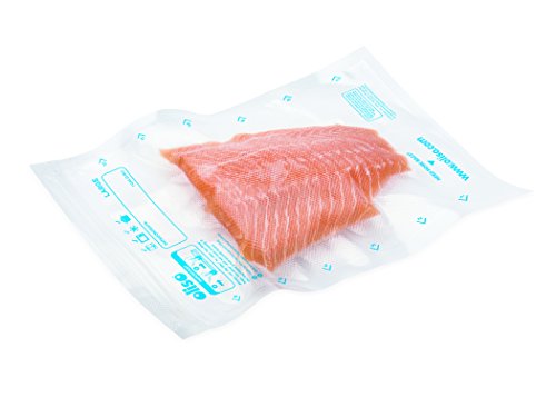 Oliso Vacuum Sealing Bags - 60 CountÂ Gallon Size - For Dry & Liquid Food Storage and Sous Vide - Reusable & Reclosable - BPA Free - Works with Oliso Vacuum Sealers