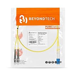LC to ST Fiber Patch Cable Single Mode Duplex - 1m