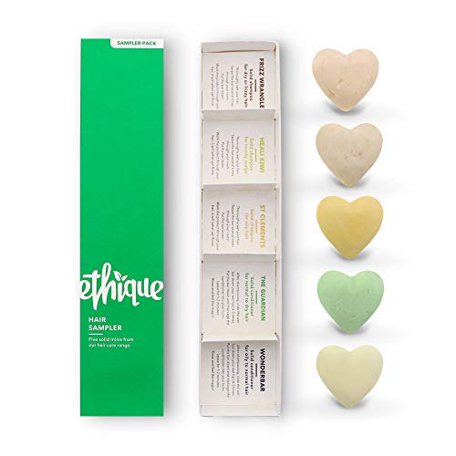 Ethique Hair Sampler Solid Shampoo & Conditioner Set All Hair Types