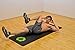 Total Connection Company #1 Exercise Mat, Foam Floor Equipment Ideal for Any Workout. 1/2