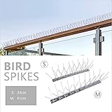 DaJun 16PCS Bird Spikes for Small Birds Pigeons