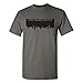 The Upside Down - Stranger of Things, Hawkins Graphic T Shirt - Small - Charcoal