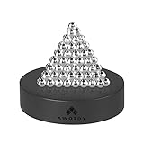 G-WACK Stress Relief Desk Toys, SPOLEY Desk Sculpture Decor Fidget Toy for Anxiety, Autism, Boredom and Intelligence Development (216+11 Balls with Base)