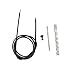 HURI Clutch Cable with Spring Clutch Cable Lock Locker for Motorized Bicycle Bike 49cc 60cc 66cc 80cc 2 Stroke Engine primary
