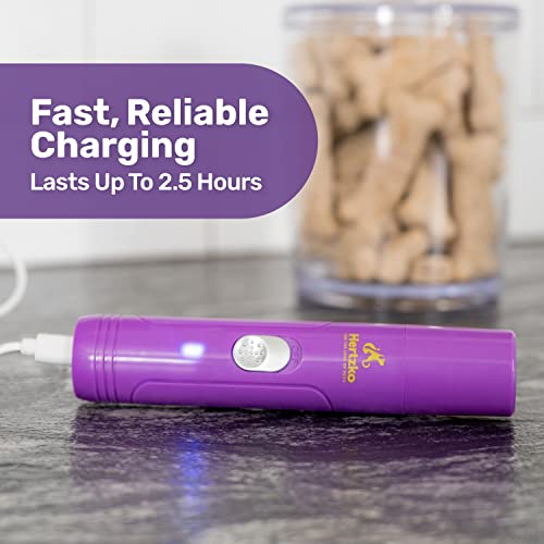 Hertzko Electric Nail Grinder for Dogs & Cats Rechargeable Dog Nail