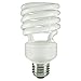 GoodBulb Compact Fluorescent Bulb - 23 Watt & 120 Volt - Spiral Shaped Bulb - Feature Full Spectrum Brightness - Long Lasting Coil Light Bulb - Ideal for Commercial & Residential Applications - White