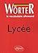 Le vocabulaire allemand, lycée, Wörter by 