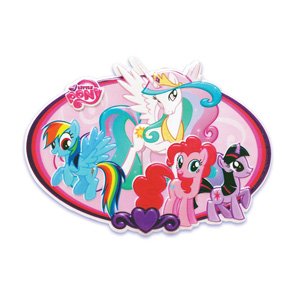 My Little Pony Cake Topper Plaque