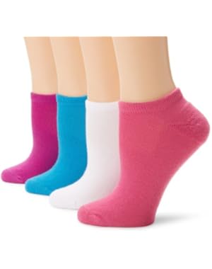 Women's Fit Comfort Collection No Show Sock (Pack of 4)