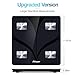 Bluetooth Body Fat Scale by Aikoper, USB Rechargeable Smart Digital Bathroom Weight Scale, with 13 Data iOS & Android App, Body Composition Analyzer for BMI, Body Fat%, Muscle Mass, Water, 396lbs