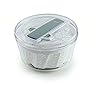 Zyliss E940014 Swift Dry Slacentrifuge, Groot, Kunststof, Wit, Spinner Afdruiprek Voor Sla, Salades En Groenten…