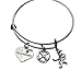 Infinity Collection Field Hockey Bracelet, Field Hockey Jewelry, Field Hockey Gifts, Field Hockey Charm Bangle Bracelet, Gift for Field Hockey Players