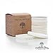 Face Sponges - Compressed Cellulose Facial Sponges - Cosmetic Sponges for Facial Cleansing - 100% Natural & Biodegradable (50 Count/White) - Charleston Roads