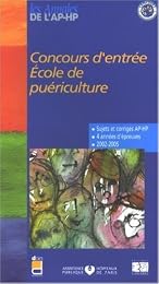 Concours d'entrée, école de puériculture