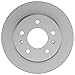 BOSCH 15010074 QuietCast Premium Disc Brake Rotor - Compatible with Select BMW 524td, 528e, 535i, 535is, 635CSi, L6, M5, M6; REAR - Single