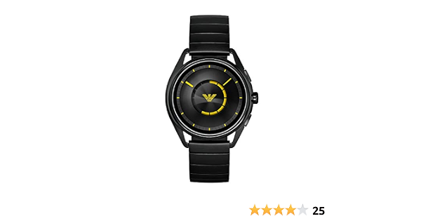 Amazon.com: Emporio Armani Reloj inteligente 2 para hombre alimentado con  Wear OS de Google con notificaciones de frecuencia cardíaca, GPS, NFC y  smartphone : Ropa, Zapatos y Joyería