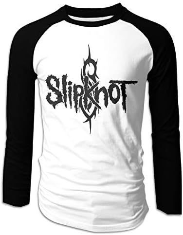 Sintee Slipknot Men's Gamer Long Sleeve Baseball T-Shirts Raglan Tee Shirt
