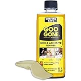 Goo Gone Original Liquid - 8 Ounce and Sticker Lifter - Surface Safe Adhesive Remover Safely Removes Stickers Labels Decals R