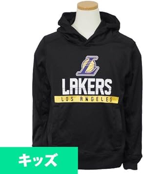 Amazon Nba ロサンゼルス レイカーズ パーカー トレーナー プレイメーカー キッズ Youth L Nba バスケットボール