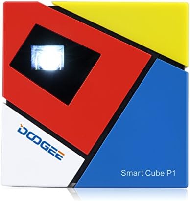 DOOGEE P1 Mini Cube Smart LED Projector Amlogic Quad Core WVGA 70 lumen Contrast Ratio 800 : 1 Aspect Ratio 16:9 Projection Box for Android 4.2 IOS 7.0 or Above (Color)