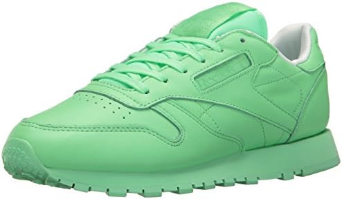 green and white reebok classics