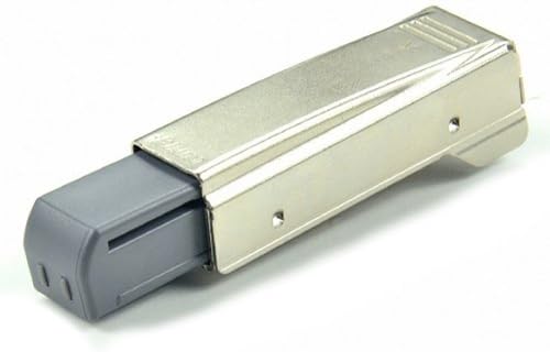 Blum 973A0500.01x1 973A Blumotion Straight Arm Full Overlay Hinge for Doors Nickel Finish, Pack of 1