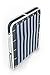 SpaceMaster iBED Cot Size Hideaway Folding Cot Camping Bed with 2 Inch Foam Folding Mattress and Carry Case Under Bed Storage Bag, Black and White