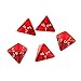 SunniMix 10Pcs Kids Party Bag Fillers D4 Dices 10Pcs for Party Card Game Gaming Dices