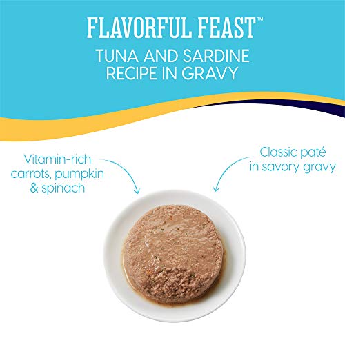 Solid Gold Wet Cat Food Pate for Adult & Senior Cats Made with Real