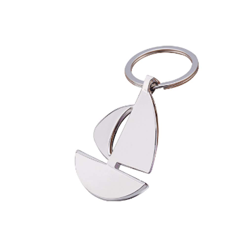 IKAAR Keyring Ship Boat Sailboat Pendants Keychain Gift