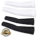 Compression Women Running Sport Arm Sleeve 99% UV Protection, 2 Pair