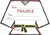 Boys Gi (ghee) Thank You Cards, Fill-In Style, 8 Pack