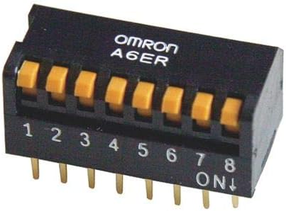 10 Way Through Hole DIP Switch 10P, Piano Actuator