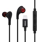 Type C Earphones, Lewoer in-Ear Noise Cancelling Earbuds Stereo Bass Gym Sports Headset with Microphone Compatible Google Pixel 2/3/XL Huawei Mate10/P20/Pro Essential Ph-1 Type C Devices