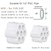 Koelin Original Design Cup Turner Foam - 1/2 inch PVC Pipe Cup Turner Accessories fit 10 20 30 oz Tumbler for Cup Spinner Machine 0.84