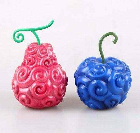 2pcs Anime One Piece Devil Fruit Fifth Edition Fruit Line &amp; SM-LE Fruit PVC Action Figure Collectible Model Toy 15cm
