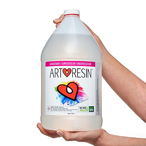 ArtResin Epoxy Resin Clear NonToxic 2 gal (1 gal Resin + 1 gal