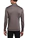 Hot Chillys Men's Peach Skins Solid Zip-T Lightweight Relaxed Fit Base Layer Top | Thermal Long Sleeve Shirt for Men