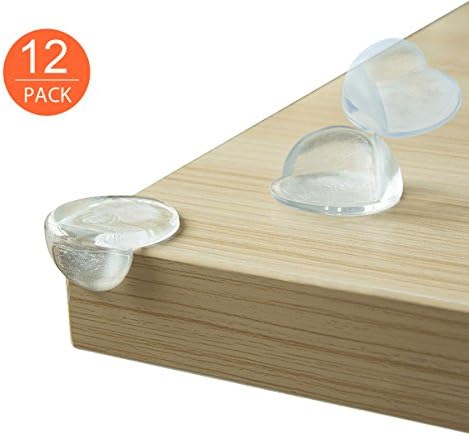 Baby Corner Guards , Fourcase 12PCS Baby Safety Edge Bumpers with 3M Adhesive