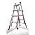 Little Giant Ladder Systems 12017-801 Revolution M17 with Ratcheting Levelers