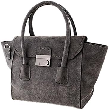 Hellofashion Women's Vintage Fashion Messenger Bag Dark grey One Size