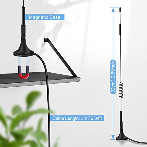 Bingfu-4G-LTE-Antena-TS9-Base-Magnetica-7dBi2-Paquete-para-Verizon-Jetpack-8800L-7730L-AC791L-ATT-Netgear-LB1120-LB1121-Nighthawk-M1-MR1100-770-Enrutador-de-Punto-de-Acceso-Movil-MiFi-Modem-USB