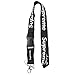 Lanyard Keychain Holder Keychain Key Chain Black Lanyard Clip with Webbing Strap (Superme)