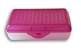 Casemate Fuschia Pink Transparent Dots Pencil Case Box