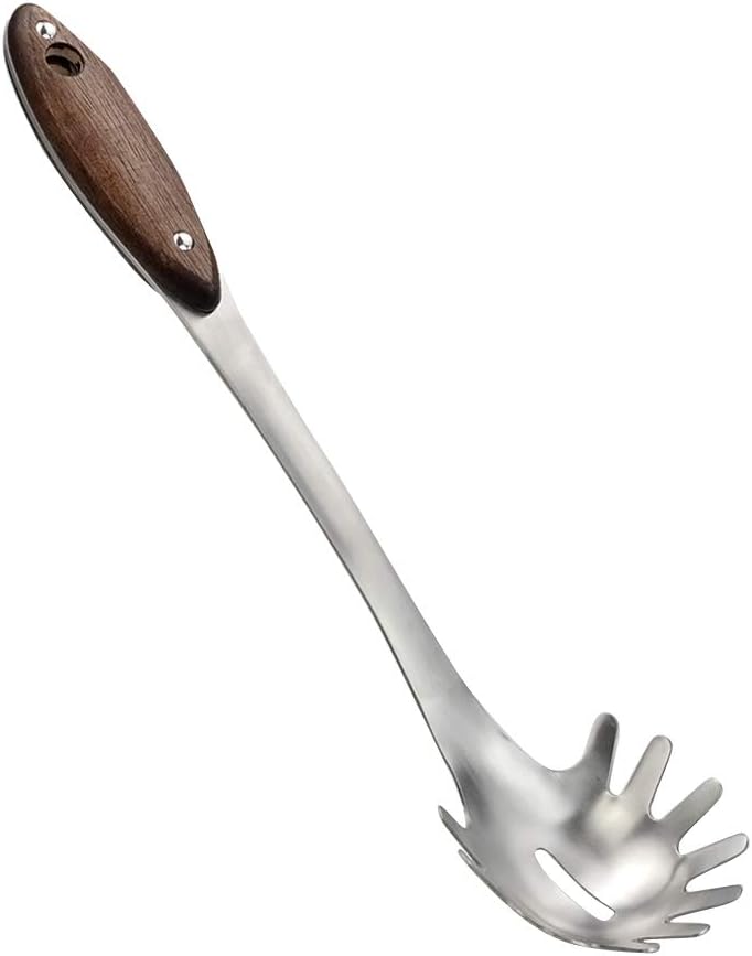 Kekow 1Pack Spaghetti Server, Stainless Steel Spaghetti Pasta Forks