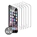 GWL [5 Pack] Screen Protector for iPhone 8 Plus, iPhone 7 Plus, iPhone 6S Plus, iPhone 6 Plus, Tempered Glass Screen Protector, 5.Inch, 3D Touch, Anti-Scratch, Case Friendly