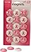 Officemate Breast Cancer Awareness Medium Size Magnets, Pack of 15, Pink/White (08912)