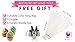 Stainless Steel Offset Spatula Set. Professional Cake Decorating Kit Set Includes 4”, 6” and 8” Spatulas With A FREE Reusable Double Icing Bag and 5 Icing Piping Nozzles Tips, by Especially 4 ME