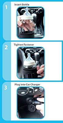 cherub baby car bottle warmer